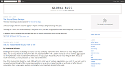 Desktop Screenshot of globalny.blogspot.com