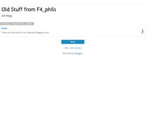 Tablet Screenshot of oldf4misyel.blogspot.com