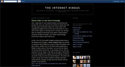 Desktop Screenshot of internethindu.blogspot.com