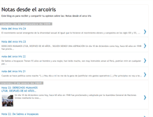 Tablet Screenshot of notasdesdelarcoiris.blogspot.com