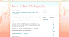 Desktop Screenshot of katiekeliiaaphotography.blogspot.com