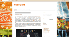 Desktop Screenshot of canto-d-arte.blogspot.com