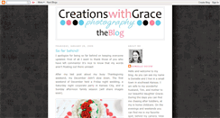 Desktop Screenshot of creationswithgrace.blogspot.com