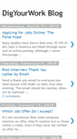 Mobile Screenshot of digyourwork.blogspot.com