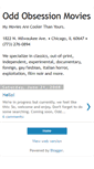 Mobile Screenshot of oddobsessionmovies.blogspot.com