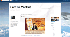 Desktop Screenshot of camilamartins04.blogspot.com