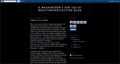 Desktop Screenshot of gwashingtongsr102-01.blogspot.com