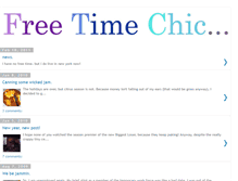 Tablet Screenshot of freetimechic.blogspot.com