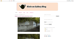 Desktop Screenshot of kitch-engallery.blogspot.com