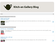 Tablet Screenshot of kitch-engallery.blogspot.com