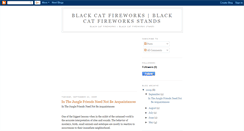 Desktop Screenshot of blackcatfireworksonline.blogspot.com