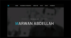 Desktop Screenshot of marwan-abdellah.blogspot.com