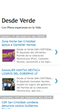 Mobile Screenshot of desdeverde.blogspot.com