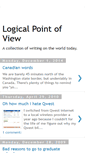 Mobile Screenshot of logicalpov.blogspot.com