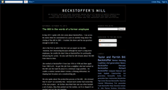 Desktop Screenshot of bexmill.blogspot.com