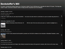 Tablet Screenshot of bexmill.blogspot.com