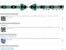 Tablet Screenshot of connectsandiego.blogspot.com