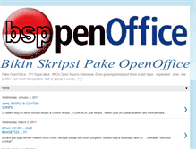 Tablet Screenshot of bikinskripsipakeopenoffice.blogspot.com