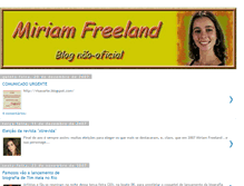 Tablet Screenshot of blog-da-miriamfreeland.blogspot.com