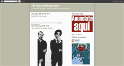 Desktop Screenshot of eltrajedelemperador.blogspot.com
