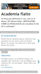 Mobile Screenshot of academia-flaite.blogspot.com