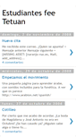Mobile Screenshot of estudiantesfeetetuan.blogspot.com