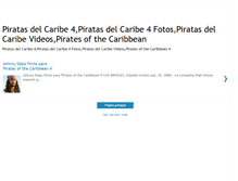 Tablet Screenshot of piratasdelcaribe4.blogspot.com