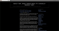 Desktop Screenshot of dailyyap.blogspot.com