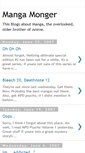 Mobile Screenshot of mangamonger.blogspot.com