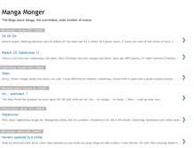 Tablet Screenshot of mangamonger.blogspot.com