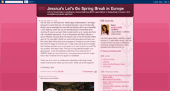 Desktop Screenshot of letsgojessica.blogspot.com