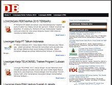 Tablet Screenshot of db-jobindo.blogspot.com