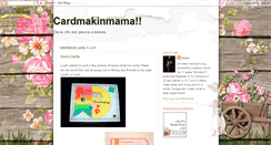 Desktop Screenshot of cardmakinmama.blogspot.com