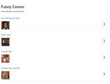 Tablet Screenshot of funnyconner360.blogspot.com