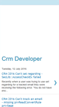 Mobile Screenshot of crm-dev.blogspot.com