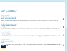 Tablet Screenshot of crm-dev.blogspot.com