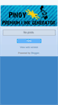Mobile Screenshot of premiumlinks-ph.blogspot.com