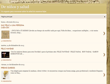 Tablet Screenshot of deninosysalud.blogspot.com