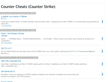 Tablet Screenshot of countercheats.blogspot.com