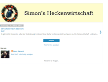 Tablet Screenshot of heckenwirtschaft.blogspot.com