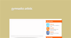 Desktop Screenshot of gymnasticsartistic.blogspot.com