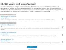 Tablet Screenshot of nejtillvaccin.blogspot.com