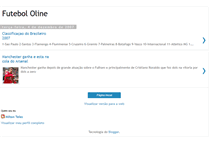 Tablet Screenshot of futebololine.blogspot.com