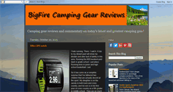 Desktop Screenshot of bigfirecampinggear.blogspot.com