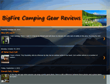 Tablet Screenshot of bigfirecampinggear.blogspot.com