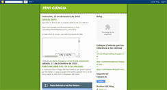 Desktop Screenshot of fentciencia.blogspot.com