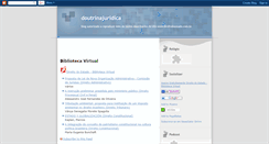 Desktop Screenshot of doutrinajuridica.blogspot.com