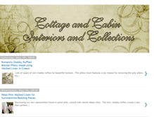 Tablet Screenshot of cottageandcabin.blogspot.com
