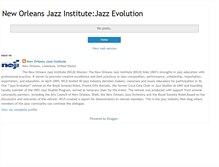 Tablet Screenshot of neworleansjazzinstitute.blogspot.com