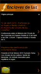 Mobile Screenshot of enclavesdeluz.blogspot.com